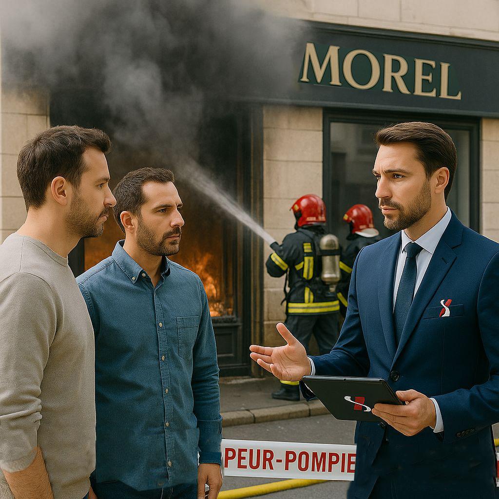 Intervention rapide sinistre incendie par PROXINISTRE - gestion incendie, assistance incendie
